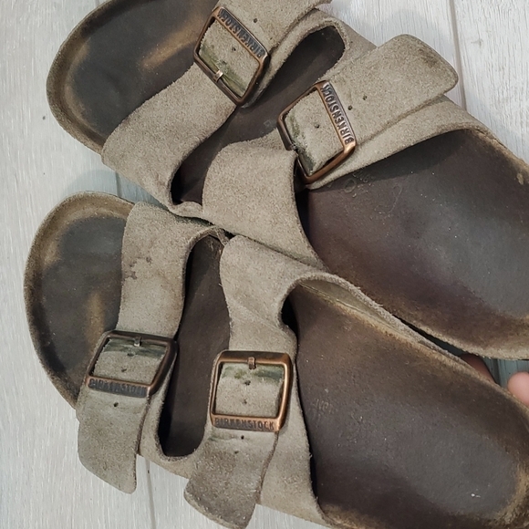 Birkenstock Women Arizona Outdoor Sandals Flats shoes sz 40/9 - Picture 8 of 10